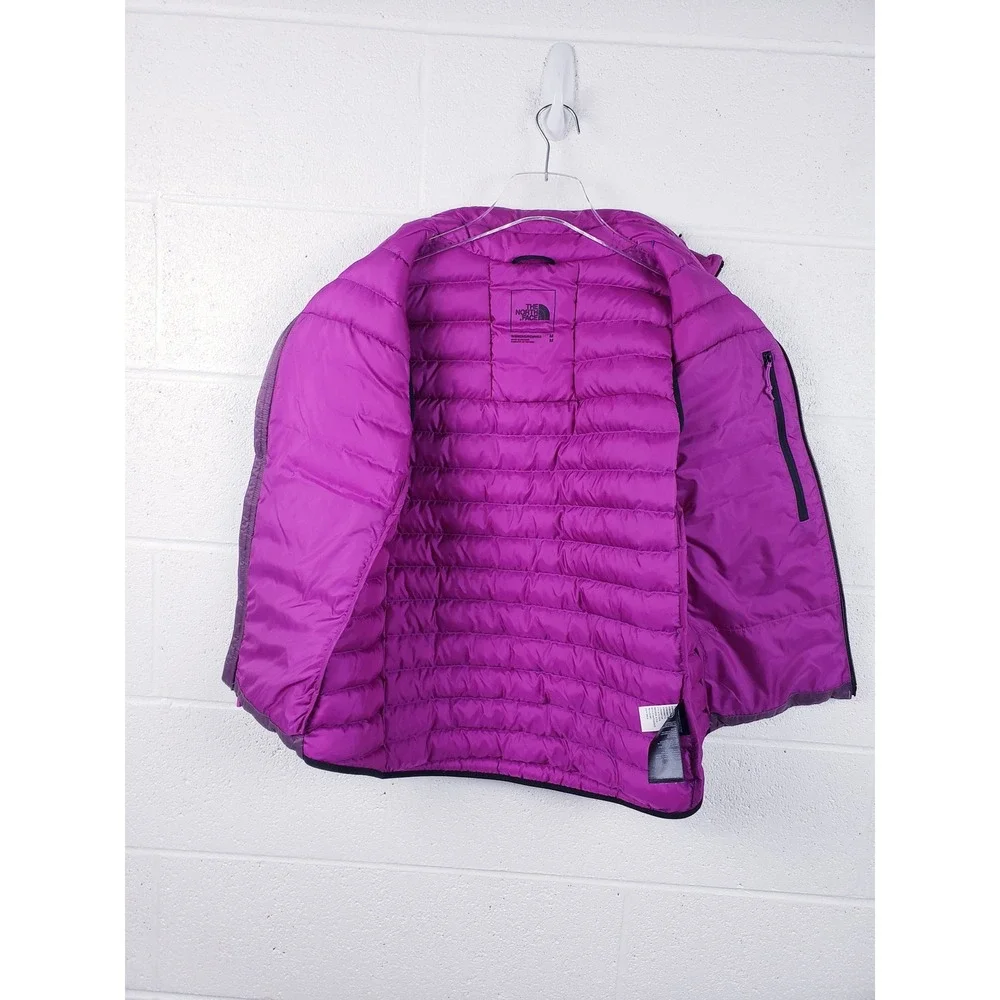 The North Face Aconcagua 3 Down Vest Purple Quilted Puffer Medium - Picture 7 of 10
